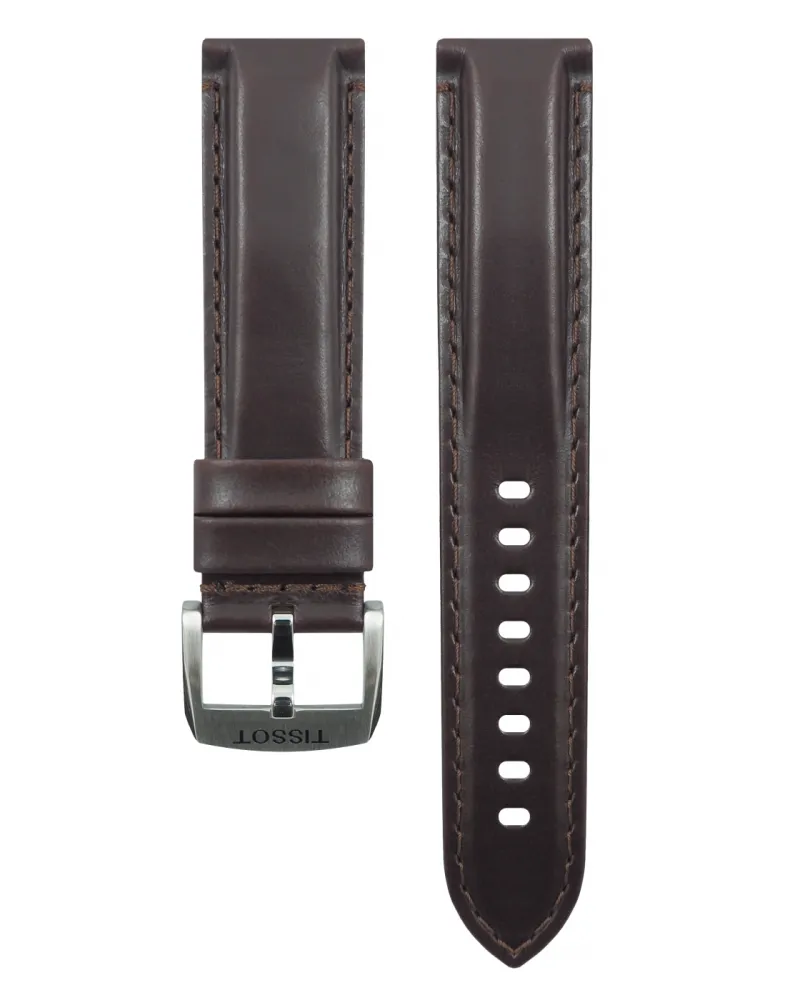 Tissot T852046836 Ремень коричн. с пряжкой 20х20мм (T610046837) 