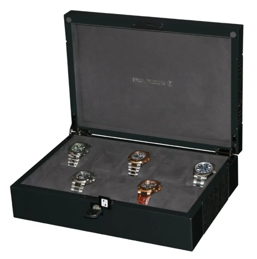PAUL DESIGN Шкатулка для 10 часов PaulDesign Gentlemen Box 10 L SL  Фото 2
