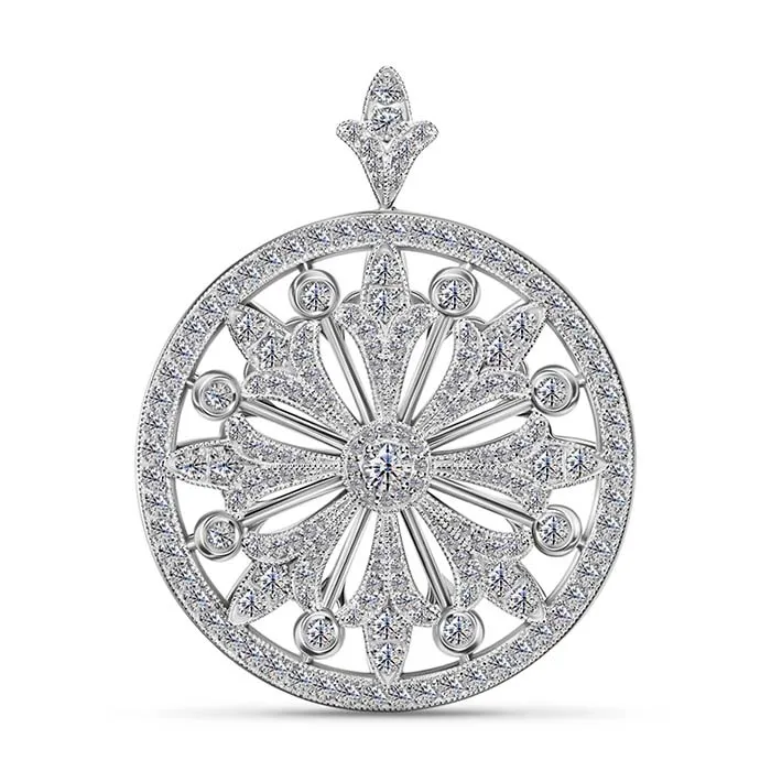 ALROSA Diamonds 2H140D21S Подвеска  Фото 1