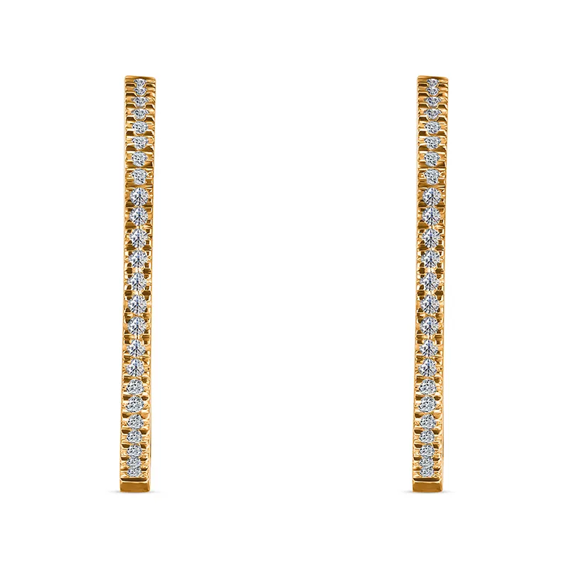 ALROSA Diamonds 1P158H23S Серьги  Фото 2
