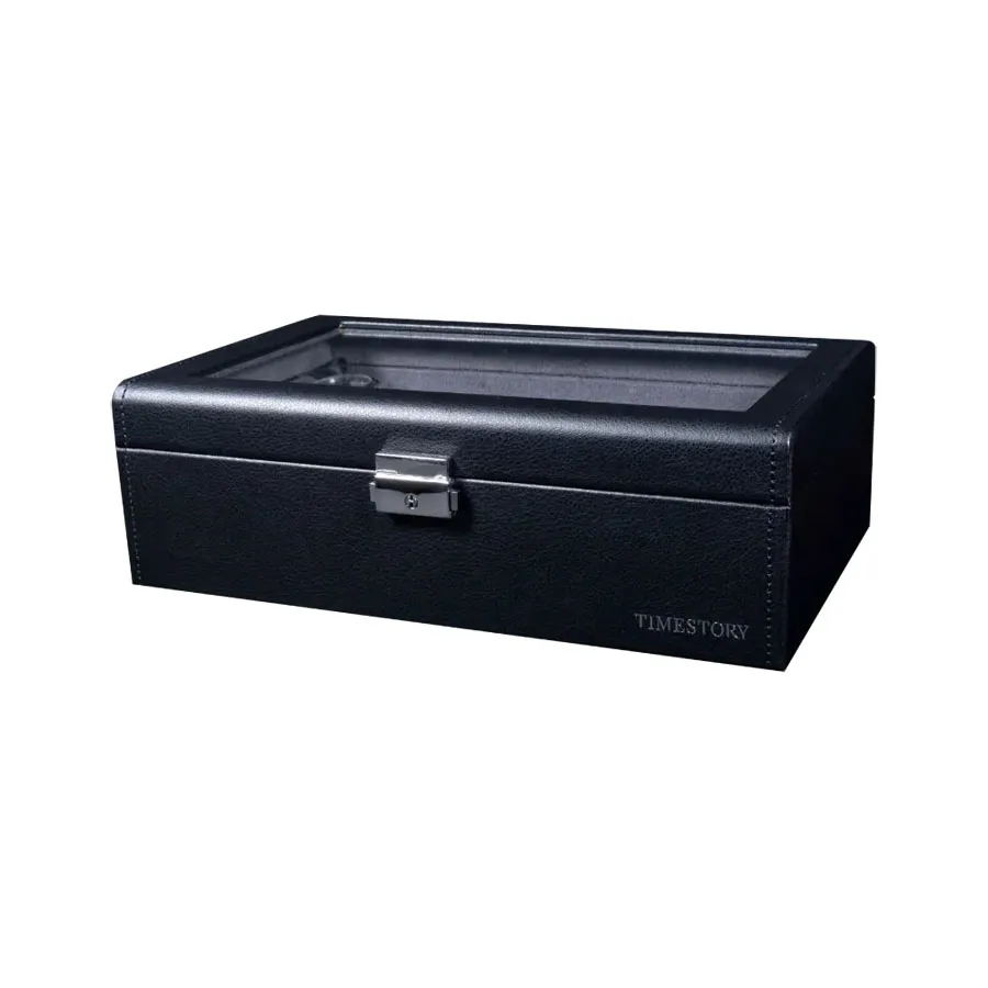 TIMESTORY Шкатулка для 10 часов TIMESTORY Leather 010MB  Фото 1